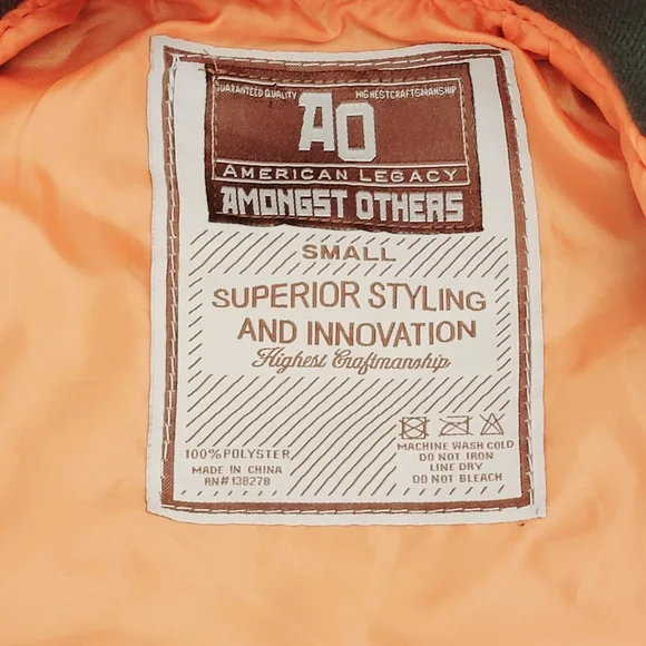 Vintage Amongst Others Bomber Jacket